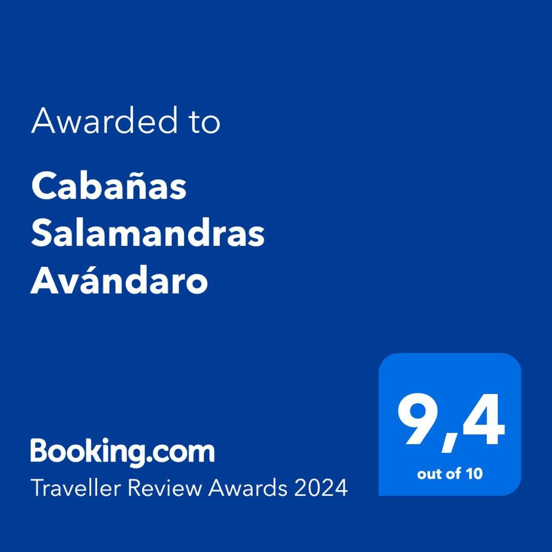 ואלה דה בראבו Cabanas Salamandras Avandaro מראה חיצוני תמונה